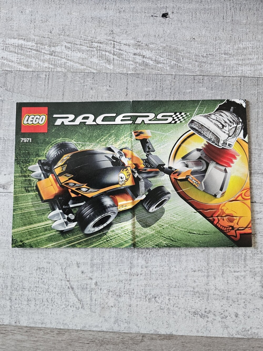 Lego Instruction Manual Racers #7971